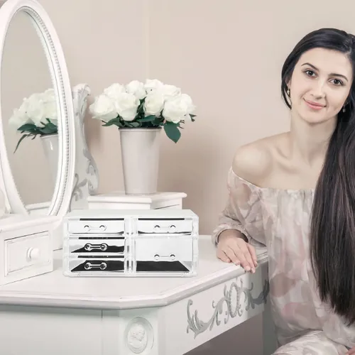 Soporte De Escritorio Para Maquillaje, Tocador, Lápiz Labial