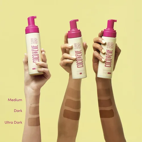 Mousse Autobronceadora Coco & Eve Sunny Honey Dark