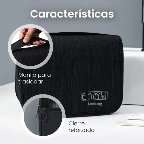 Organizador Neceser Viaje Portacosméticos Maquillaje Baño