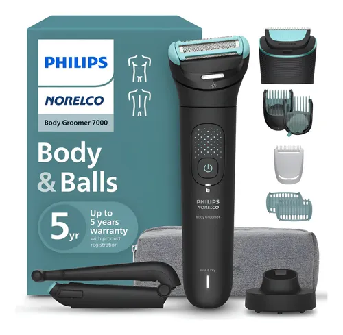 Philips Norelco Body Groomer 7000, Afeitadora Corporal Imper