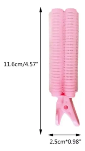 Set De 2 Ruleros Con Broche Para Volumen De Cabello Peinados