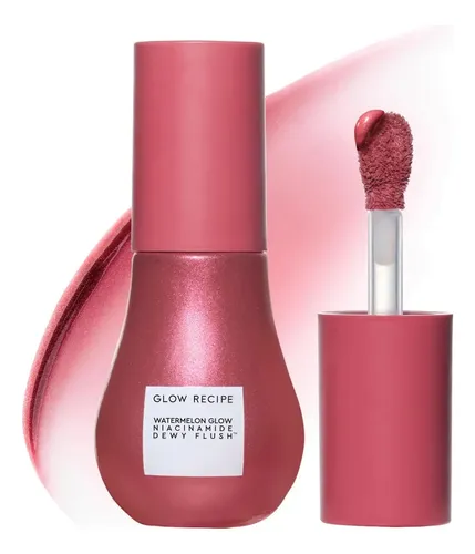 Rubor Líquido Glow Recipe Berry Flush para Mejillas Radiantes con Niacinamida