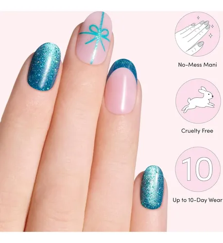 Juego De Uñas En Gel Autoadhesivas Dashing Diva Bow Down