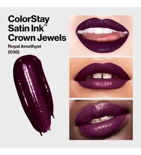 Revlon Labial Colorstay Satin Ink Crown Jewels- Varios Tonos