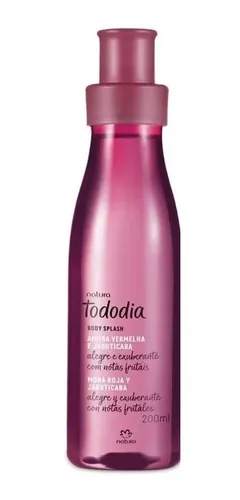 Body Splash Mora Roja Y Jabuticaba Tododia Natura Vegano