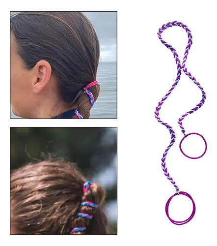 Lazos Elásticos Para El Cabello En Espiral Para Rojo