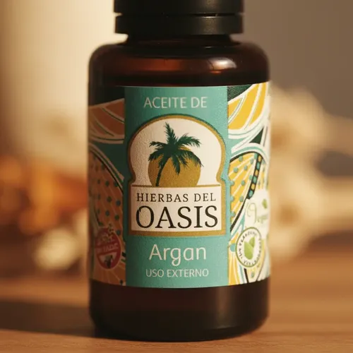 Pack X 2 Aceite Facial De Argán Hierbas Del Oasis Antiage