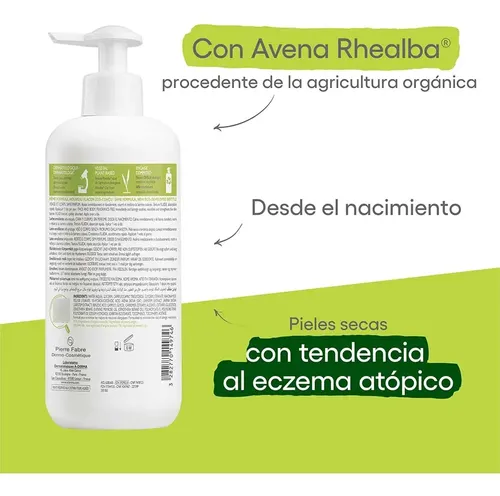 A-derma Exomega Control Crema Corporal Emoliente 400ml