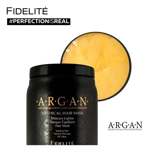 Fidelité Argán Máscara Capilar Nutritiva Anti Frizz X 1000ml