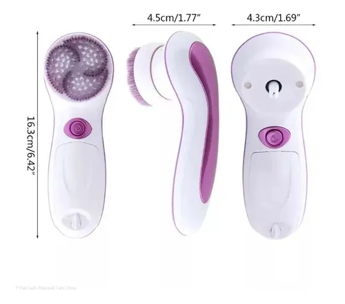 Masajeador Profundo Portátil De 5 Poros Para Limpieza Facial