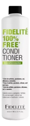 Acondicionador Fidelite Natural 100% Free Cabello 900ml