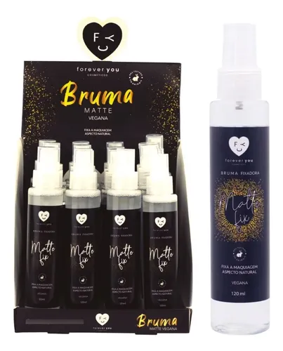 Fijador de Maquillaje mate vegana – Forever You White