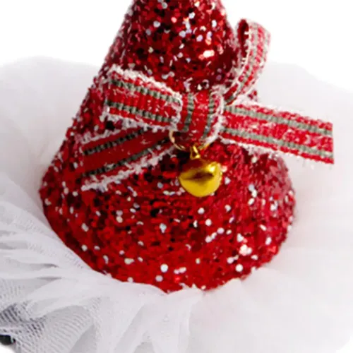 Lovely Christmas Hair Clip Accesorios For El Cabello Rojo .