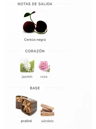 Body splash cereza negra y praliné Body splash – 200 ml