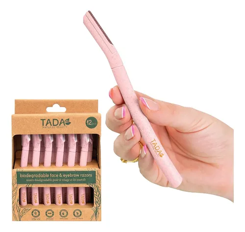 Kit 12 Cuchillas Exfoliantes Y Depiladoras Rosa