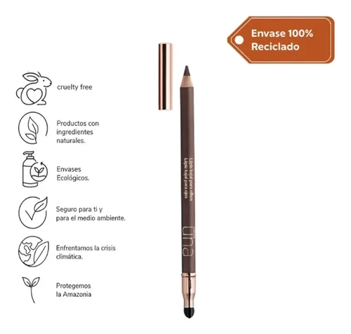 Natura Una Lápiz Kajal Para Ojos 1,14g Marrón Mbp