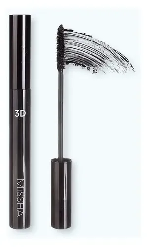 Rímel Missha 3D Volumen Negro Pestañas Sensuales Coreano
