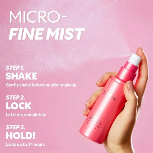 Tirtir Spray Fijador Impermeable/ Larga Duración. Semimate.