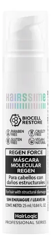 Hairssime Regen Force Sh Molecular X 100ml + Mascara X 25ml Kit