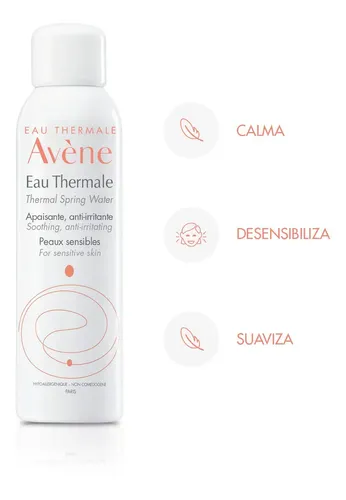 Agua Termal Avène Calmante y Suavizante para Todo Tipo de Piel 150 mL