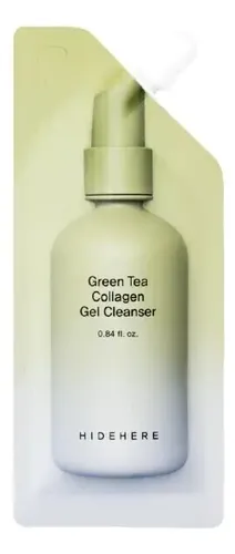 Hidehere Green Tea Collagen Gel Cleanser X25ml