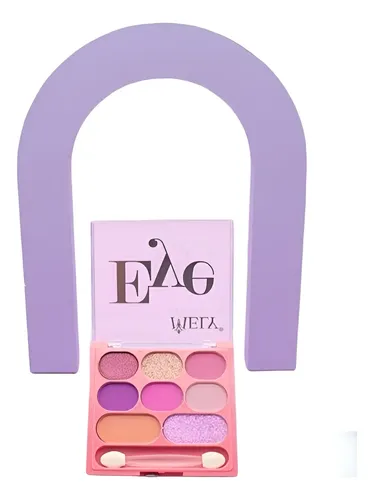 8 Sombras Para Ojos Mely Con Aplicador Get It