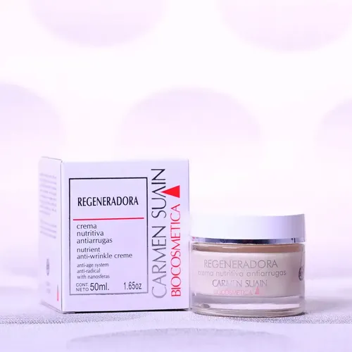 Carmen Suain Crema Facial Regeneradora Nutritiva Sin Tacc. Momento De Aplicación Día/noche Tipo De Piel Mixta