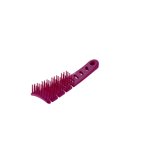 Cepillo para el cabello desenredante Sissi Rosa Oscuro + Llavero Dompel