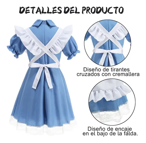 Disfraz Alicia En El País De Las Maravillas Con Accesorios