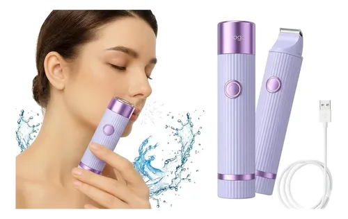 Depiladora Eléctrica Mujer Recargable Usb Portátil Sin Dolor