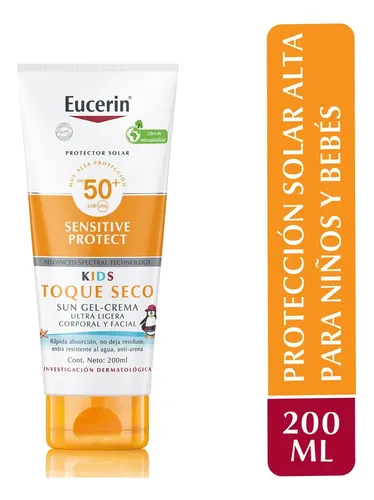 Eucerin Kids Protector Solar Corporal Y Facial Fps 50+ 200ml