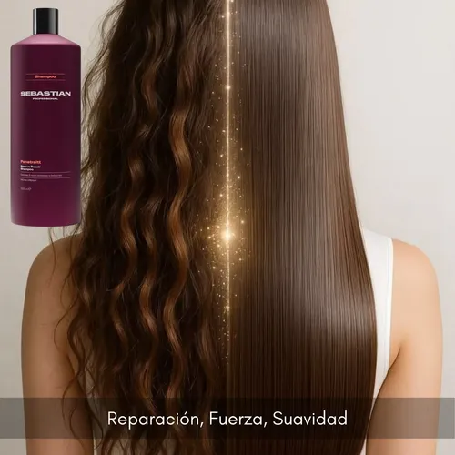 Shampoo Wella Sebastian Penetraitt Nutricion Cabello Seco 1l