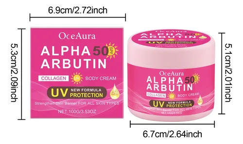 Crema De Arbutina Oceaura Para Líneas Finas E Hidratación