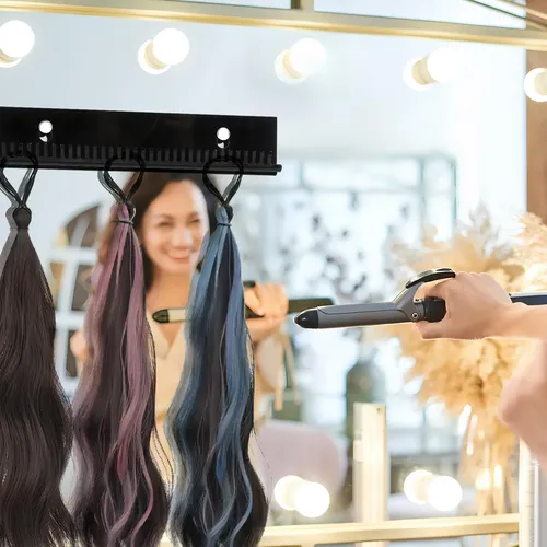 Extensor De Pelo Colgante Con Soporte Para El Cabello