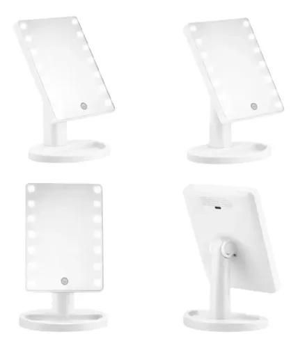 Espejo Con Luz Led Rectangular