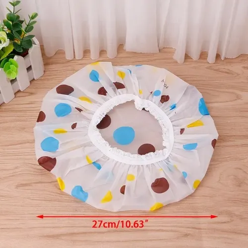Gorro De Ducha Impermeable, Gorro De Baño De Plástico Elásti