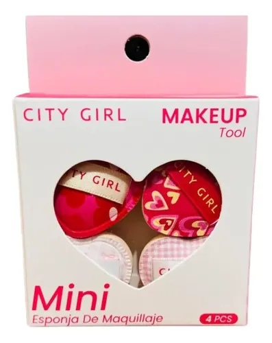 Esponja Para Maquillaje City Girl Makeup Brush Cute Blend
