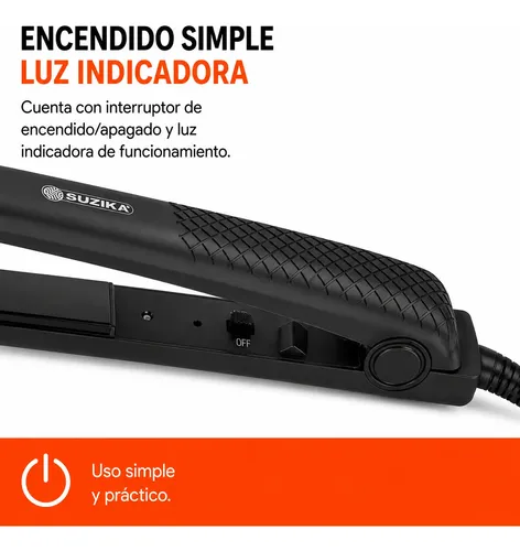 Planchita De Pelo Plancha Pelo Cabello Cerámica Suzika Pl047