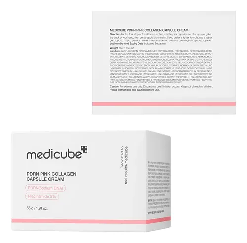 Medicube Salmon Dna Pdrn Pink Collagen Capsule Cream 55g