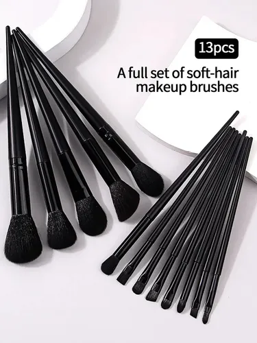 Set De 26 Brochas De Maquillaje Evergreen Bicolor