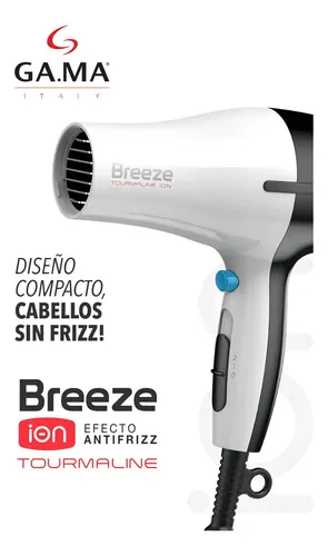Secador De Pelo Gama Breeze Bt 220 Tourmaline Ion 2100w