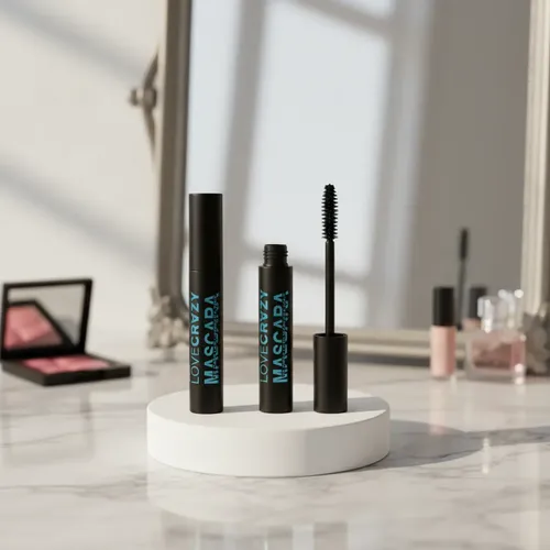 Mascara De Pestañas Waterproof 3d Fiber Love Crazy