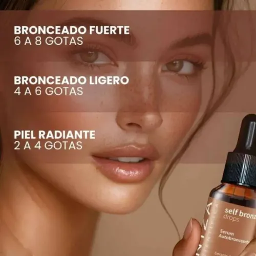 Niza Serum Autobronceante Progresivo Self Bronze Drops 30gr