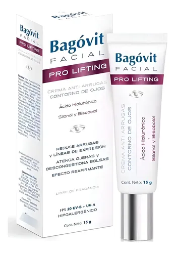 Bagovit Facial Pro-lifting Contorno De Ojos Anti-arrugas 15g