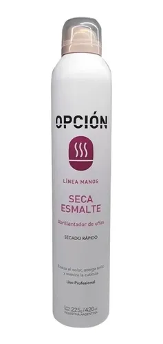 Seca Esmalte Rápido En Aerosol Opción Brillo Uñas 420ml