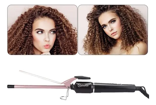 D2260701-4-1 Rizadora Delgada 9mm Para Rizos Definidos Rosa
