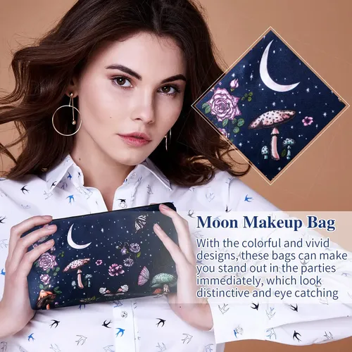 Bolsa De Maquillaje Xuniea Witch Moon 4 Unidades Con Cremall