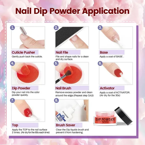 Kit De Dip Powder Openlive 56 Colores
