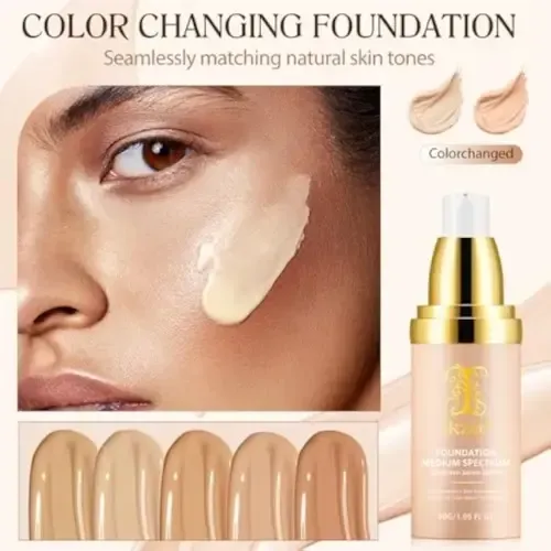 Base De Maquillaje Que Cambia De Color 4 En 1