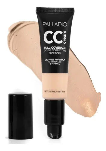Base Correctora Palladio Cc Oil-free 0.87 Oz Fair 10c